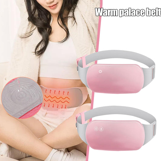 Electric Heated Hot Compress Belt Massager