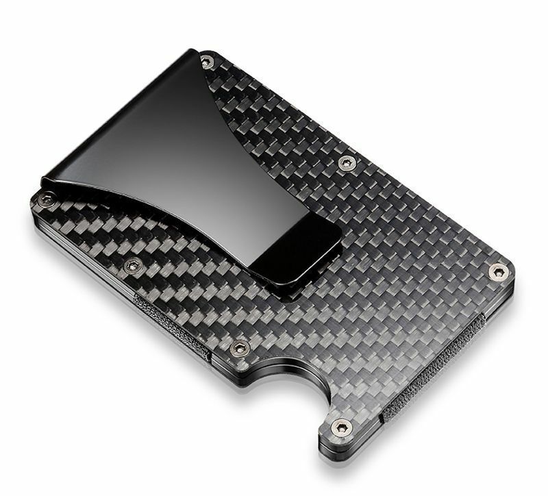 Carbon Fiber RFID Blocker Smart Wallet